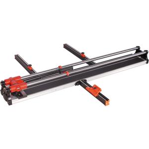48" Double Guide Rails Manual Tile Cutting Machine Wide Aluminum Bottom Plate Ceramic Porcelain Floor Tile Cutter Heavy Duty 1200mm/120cm R2818T120