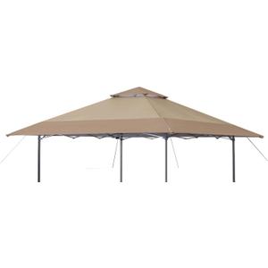 Replacement Cover Compatible with Eagle Peek 13x13 Instant Outdoor Canopy Frame, Canopy Cover ONLY, Beige