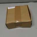 HAISEN. 3 Pack Clear Magnetic Picture Frames,55 inch Acrylic Picture Frames,10+10mm Thick Block, Double Sided Clear Scalloped Frames for Desktop Display (3 Pack, 5X5)