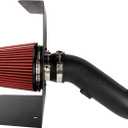 PHILTOP Cold Air Intake Red Tube + Heat Shield Compatible With Toyota Tundra 2013-2018 2020-2021, Toyota Tundra 2012 2019 5.7L, Toyota Tundra 2012 2019 4.6L, Toyota Tundra 2012 4.0L, Red