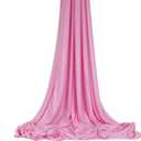Deluxe Pilates & Yoga Flying Swing Aerial Hammock - Silk Fabric (5mx2.8m) (Cherry Pink)