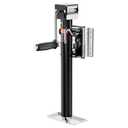 YOMILINK Bolt-On Trailer Jack, Load Capacity 2500 lbs, 15" Lift, Heavy Duty Swivel Jacks, for RV, Horse, Yacht, Utility Trailer, Capacity 2000-2500 lbs