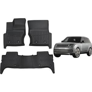 GXARTS TPE Floor Mats Compatible with Land Rover Range Rover 2013-2022