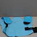 Comfytemp Large Ice Pack for Neck Shoulders Upper Back Pain Relief with Straps, Reusable Gel Ice Wrap Hot Cold Compress Therapy Recovery for Upper Back, Cervical Injuries, Rotator Cuff (Large, Blue)