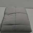 Bare Home Comforter - Reversible Colors - Goose Down Alternative - Ultra-Soft - Premium 1800 Series - All Season Warmth - Bedding Comforter (Twin/Twin XL, Grey/Light Grey)