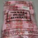 Moukeren 8 Pcs Tulle Table Runner 30 x 120 Inch Pink Table Cloth with Cute Pattern, Romantic Party Decor for Bridal Shower Valentine's Day Dessert Decoration(Cherry)