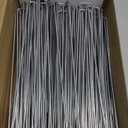 100 Pack Garden Landscape Staples, 6 Inch 11 Gauge Galvanized Garden Stakes Ground U Shaped Landscape Pins to Secure Lawn Fabrics Weed Barrier Covers Ground Cover and Landscaping