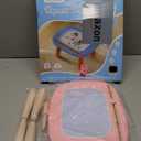 Kikidex Magnetic Drawing Board, Toddler Girl Toys for 1-2 Year Old, Doodle Board Pad Learning and Educational Toys for 1 2 3 Year Old Baby Kids Birthday Gift (Soft Pink)