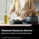 Kidde Hardwired Kidde App Enabled Smart Smoke Detector with AA Backup Battery, Interconnected Alarm