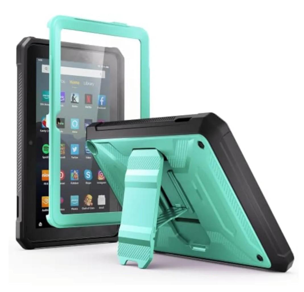 DJ&RPPQ All-New Case for 7 Inch Tablet- Not for TCL Tablet Also for Sony Nokia - Built in Screen Protector Kids Case, Green -Green DJ&RPPQ All-New Case for 7 Inch Tablet- Not for TCL Tablet Also for Sony Nokia - Built in Screen Protector Kids Case, Green -Green
