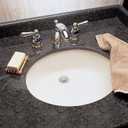 American Standard 0497.221.020 Ovalyn 19-Inch Basin Undercounter Sink with Front Overflow, White, 1.25 Inch