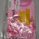 Joyond Girls Pure Cotton Summer Pjs Size 2T-14Years, Little Girls Short Sleeve 4-Piece Sleepwear Kids Toddler Pajamas Set (Pink Owl&flamingos)