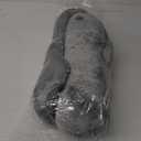 MIXJOY Dog Bed for Large Medium Small Dogs, Rectangle Washable Sleeping Puppy Bed, Soft Calming Cat Beds for Indoor Cats, Orthopedic Pet Sofa Bed, Anti-Slip Bottom with Multiple Size (20'', Grey)