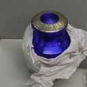 Trupoint Memorials Extra Large Urn for Ashes Adult Male or Female Up to 300 lbs  Cremation Urns for Human Ashes, Funeral Memorial Urns for Men & Women  Grecian Blue Gold
