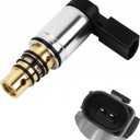 Upgraded Golf/Passat/Jetta AC Compressor Control Solenoid Valve Compatible with 2006-2015 A-udi, V-olkswagen models with Sanden PXE16 PXE14, Fit for Golf, Passat, GTI, Tiguan, J-etta T-DI, 1K0820803E