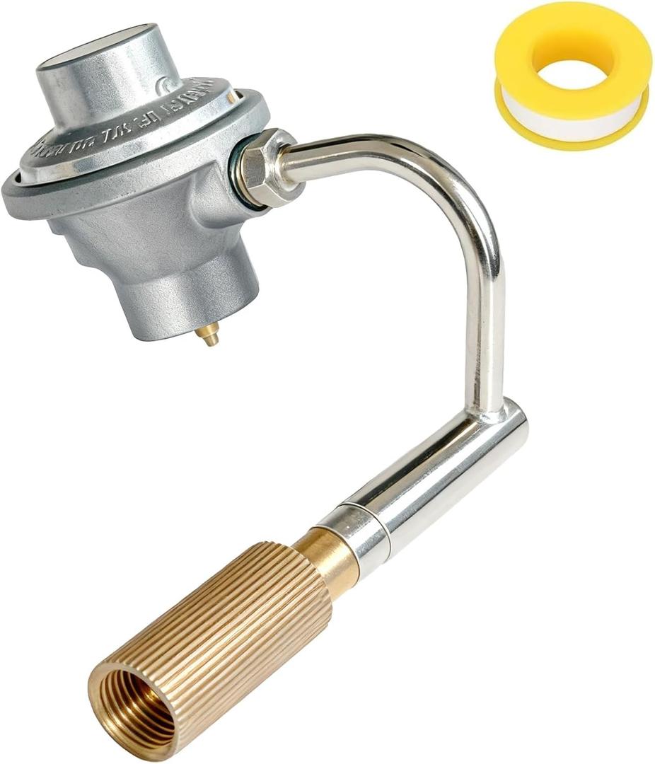veralune C001 Grill Propane Adapter Regulator Replacement Part for Coleman Roadtrip Le/Lx/LXX/LXE Grills, Compatible with Models 9942A5251, 5010000743 & 9949 Series