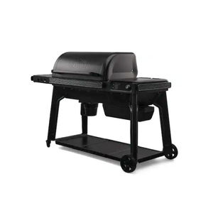 Woodridge Pro Wi-Fi Pellet Grill and Smoker in Black