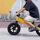 Electric Bike for Kids, Electric Balance Bike for Ages 3-8 Years Old,Kid Electric Motorcycle with 2 Speed Modes,Push-Button Brakes,12 Inch Dirt Off-Road Tire and Adjustable Seat