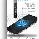 LIQUID GLASS Screen Protector for All Smartphones Tablets and Watches Scratch and Shatter Resistant Wipe On Nano Protection for Up To 4 Devices - Bottle