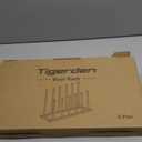 pickpiff Free Standing Shoe Racks - Black Metal Boot Rack for Dorm Room, Closet, Entryway, Bedroom, Patio Outdoor, Hallway, Black, Shoe Storage Fit for 6 Pairs