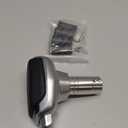 Gear Shift Knob, Shifter Knob Fit for Most Manual Automatic Cars Truck SUV M8 M10 M12 (Black Leather)