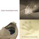 relxfeet Men's Barefoot Shoes Minimalist Cross-Trainer Shoes Wide Toe Walking Shoes Zero Drop Sole Trail Running Sneakers (Brown)