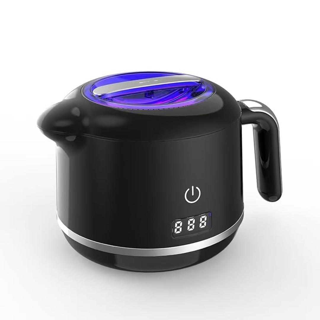 Dental Cleaning Pod for Denture/Mouth Guard/Aligner/Night Guard/Braces/Toothbrush Heads/Jewelry, Black
