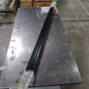 Metal Fence Post 7feet, Heavy Duty Garden Fence Post for Holding Wire Fence, Sign U Post Pack of 8 Sturdy Outdoor No Dig Fence Post for Garden Yard  Black