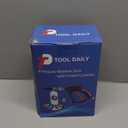 Tool Daily Short Pressure Washer Gun with Foam Cannon, 1/4 Inch Quick Connector, with 5 Pressure Washer Nozzle Tips, 1 Liter