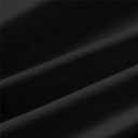 4U'LIFE Single Fitted Sheet, Prime 1800 Series, Ultra Soft & Comfortable, Double Brushed Microfiber (Black, Queen)