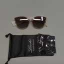 Livho Polarized Sunglasses, Retro & Oversized Shades for Women with Round Lenses