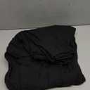 OCHENTA Women's Casual Cotton Long Maxi Skirt Flowy Boho for Summer Beach Goth Fairy Renaissance Weekend Skirts Black 105CM