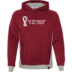 Outerstuff Men's FIFA World Cup Premium Fleece Hood (XX-Large, Burgundy)