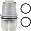RP46074 Delta Shower Valve Cartridge Compatible with Delta 13/14 Series Bath Tub Shower Faucet Single Handle Universal Shower Valve Cartridge Repair Assembly Replacement Monitor Cartridge Parts