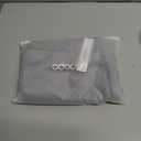 ODODOS Modal Soft Wrap Mini Skorts with Pocket for Women High Waist Asymmetrical Hem Relaxed Shorts, Grey Blue, Medium (M)