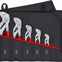 KNIPEX 5 Pc Pliers Wrench Set In Tool Roll