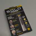 MicroTouch SOLO Titanium, Rechargeable Beard & Body Razor that Trims, Edges, Shaves, and Grooms
