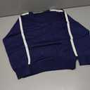 Haloumoning Boys Striped Long Sleeve Sweater Kids Fashion Crewneck Knit Pullover Fall Clothes 5-14Y