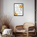 Serenity Prayer Framed Wall Art Bible Verses Wall Decor 16x24 Inch
