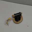 Nautical Towel Ring,Industrial Pipe Rope Towel Ring Wall Mounted Rustic Hand Towel Holder Bathroom Decor