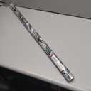 Coavas Decorative Window Privacy Film, Heat Control Sun Blocking Stained Glass Window Film, Floral Design Static Cling, Non Adhesive Windows Tint for Bathroom Front Door(35.4 x 118.1 Inch)