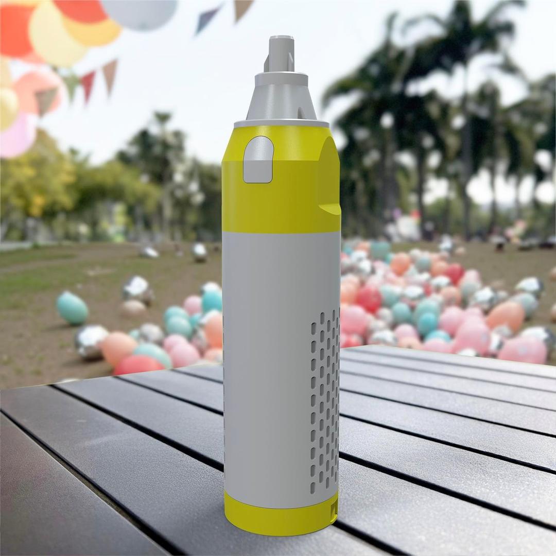 Large Balloon Electric Pump – Cordless USB Rechargeable Handheld Inflator for 12”+ Latex & Foil Balloons, Fast Portable Air Blower for Parties & Events