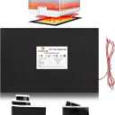 12" x 18" RV Tank Heater Pad with Automatic Thermostat, DC 12V/13.5V Holding Tank Heater with Larger Heating Module Use with Up to 56 Gallons Fresh Water/Grey Water/Black Water Tank (1Pcs)