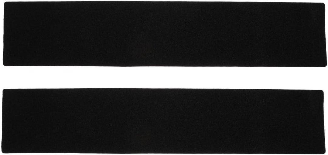 SUPVOX Car License Plate Fixing Sticker 2 Pairs Heavy Duty Mounting Tape with Hook and Loop Straps Waterproof Adhesive for Cars Trucks Boats 19.68X3.93In