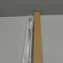 Frameless Shower Door Support Bar, Stainless Steel Wall-to-Glass Support Arm to Fixed Shower Glass Panel, for 1/4"-3/8" (6-10 mm) Door, 180 Pivot & Stow-Flat Mode (Chrome, 15.8-inch(400mm))