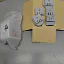 TESSAN Universal Travel Adapter Kit, 6-in-1 International Power Adapter with 3 USB (1 USB C) and 3 AC Outlets, Wordwide Adaptor Supports Type C, G, E/F, I, A, B for US EU UK Australia Japan, Grey