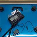 Houseables Shipping Scale, Platform Scale, Industrial, Heavy Duty, 400 LB, Weight Machine for Luggage, Packages, Postal, Floor, Commercial, Package, Business, Weighing, Large Platform, Digital, 22x18