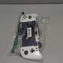 Spican Switch Controllers for Nintendo Switch/OLED, Full-Size Switch Joy-pad for Better Handheld Mode, Switch Accessories Wireless Pro Controller with RGB Light/Battery/Turbo/Macro/4 Game Slot (Switch 1 - 6.2"/7", White)