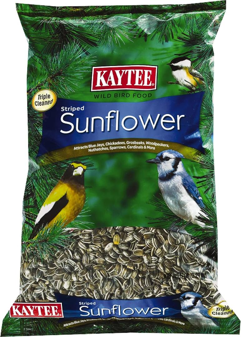 Kaytee Striped Sunflower, 5-Pound (EXP 03/04/27)
