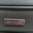 ECOHUB Carry On Luggage Airline Approved, 20 Inch Softside Carry On Suitcase with Spring Shock-Absorbing Spinner Wheels, Lightweight Travel Luggage with TSA Lock, 22x14x9 Carry-On Bag
